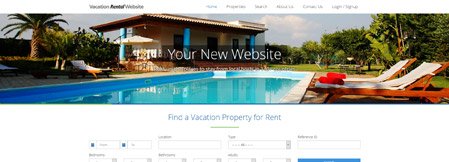 Ready-made Vacation Rental Websites