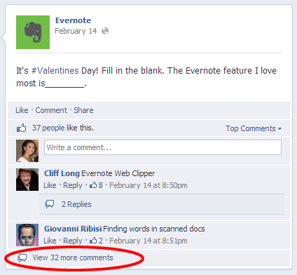 Engaging facebook posts: fill in the blank