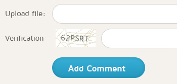 PHP Comment Box with Captcha Protection