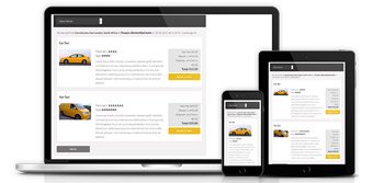 Taxi script with responsive UI