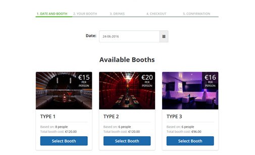 Night Club Booking Software