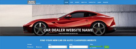 Ready-made Car Dealer Websites