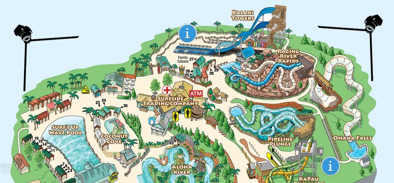 An example of an amusement park plan