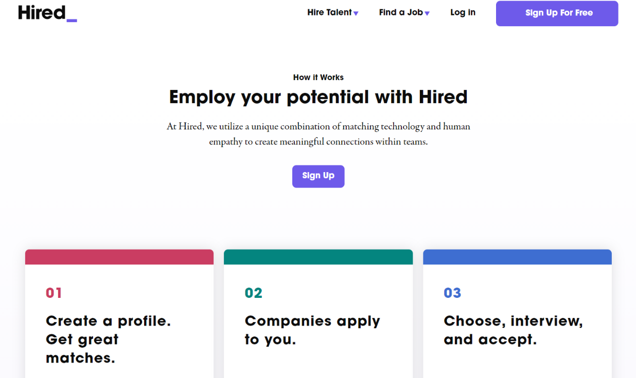 Hired – PHP resource for hiring developers