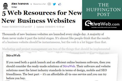 Huffington Post Praises StivaWeb