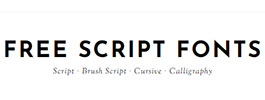Free Script Fonts