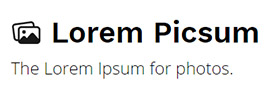 Lorem Picsum