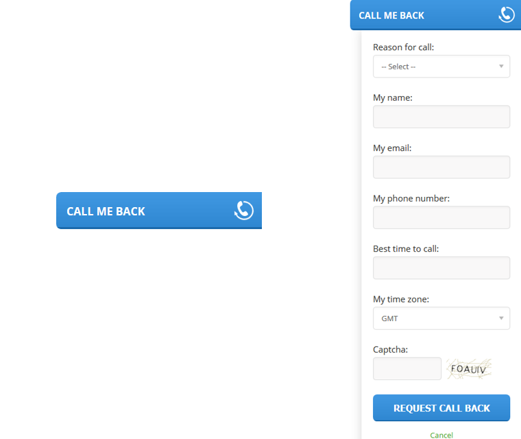 Call back button