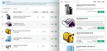 Add categories and products