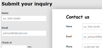 Create Responsive Web Forms