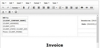 Editable Invoice Templates 