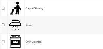 Additional cleaning services