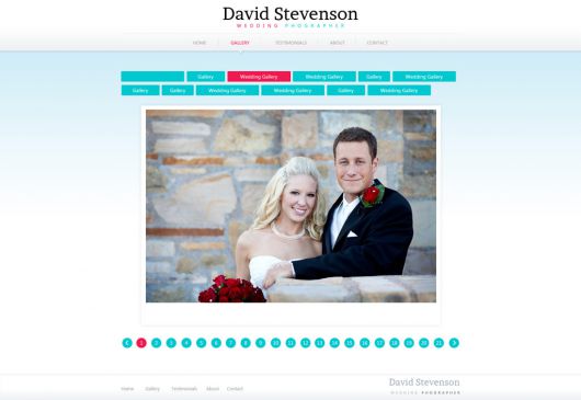 Photography Website Template 158