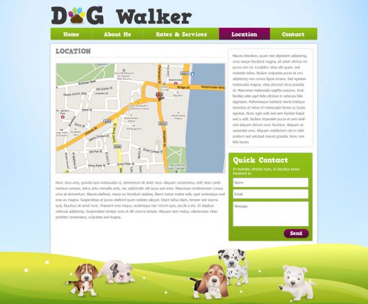 Dog Walker Template 42