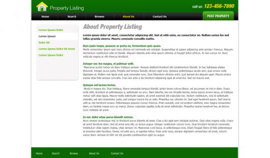 Real Estate Website Template 63