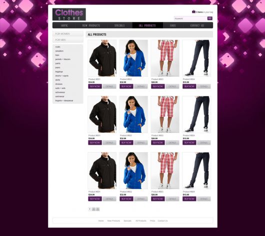 Shopping Website Template 94