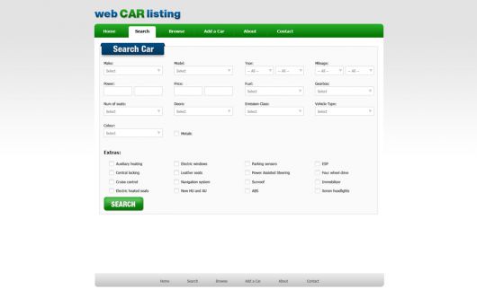Car Dealer Website Template 96