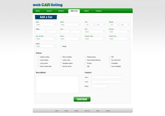 Car Dealer Website Template 96