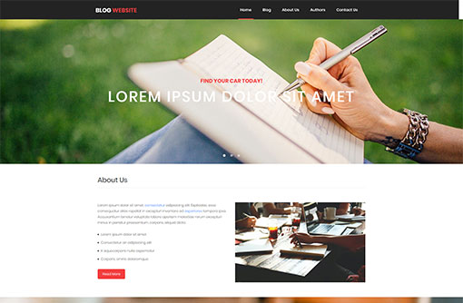 Blog Template