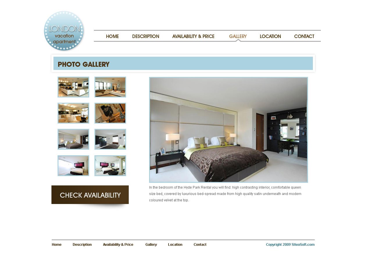 Vacation Rental Web Template 7 Free Website Templates PHPJabbers
